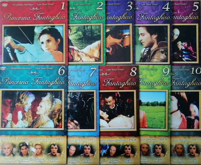 Kolekce Princezna Fantaghiro - 10 DVD (plast)