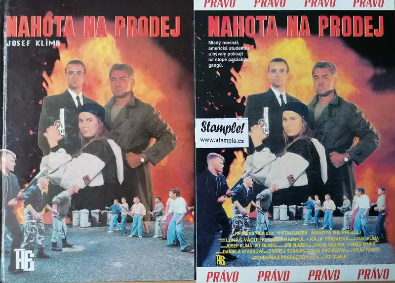 Nahota na prodej - Josef klíma ( 1x bazarová kniha + DVD )