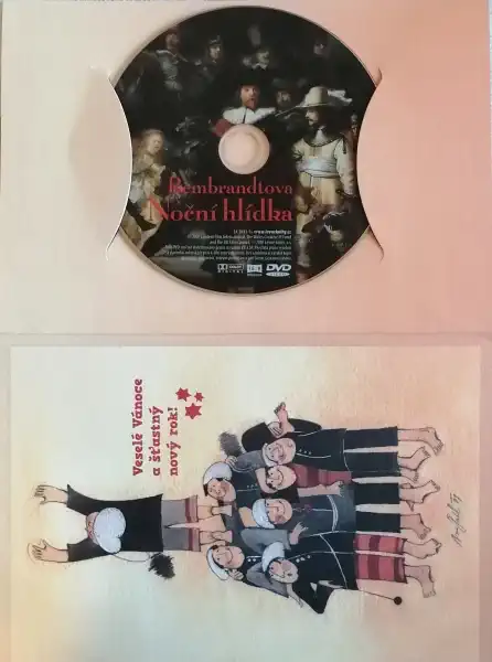 Rembrandtova Noční hlídka - DVD - dárková obálka