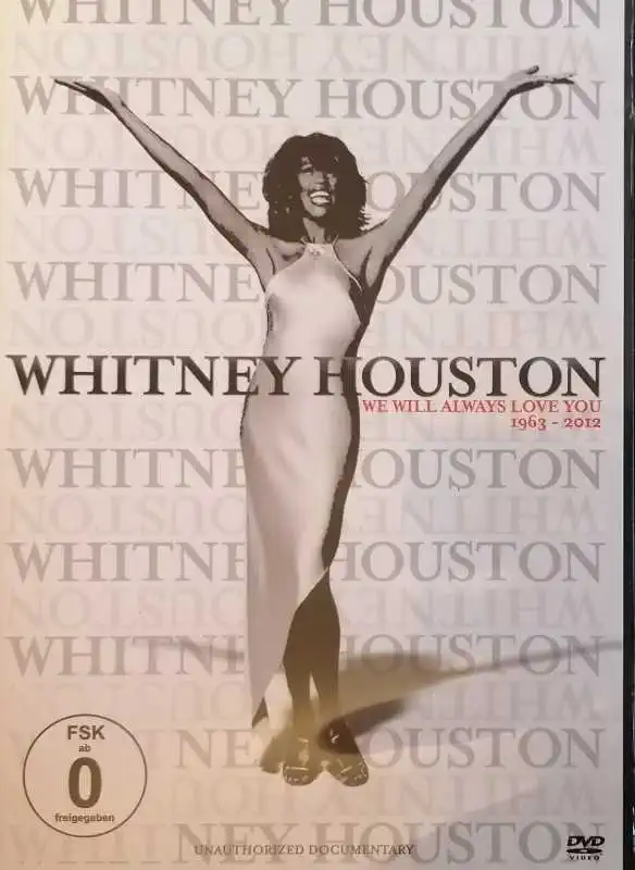 Whitney Houston - We will always love you 1963-2012 - DVD plast 