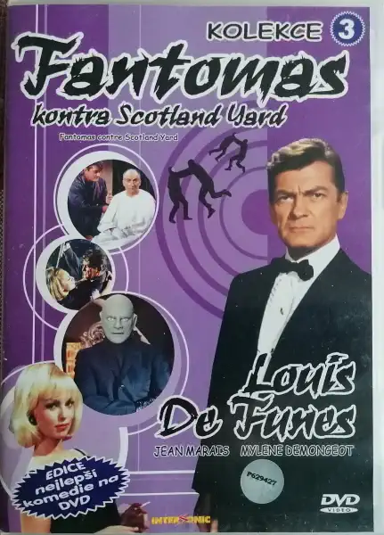 Fantomas kontra Scotland Yard - DVD slim/plast 