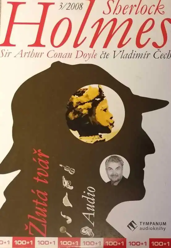 Sherlock Holmes - Žlutá tvář - CD pošetka