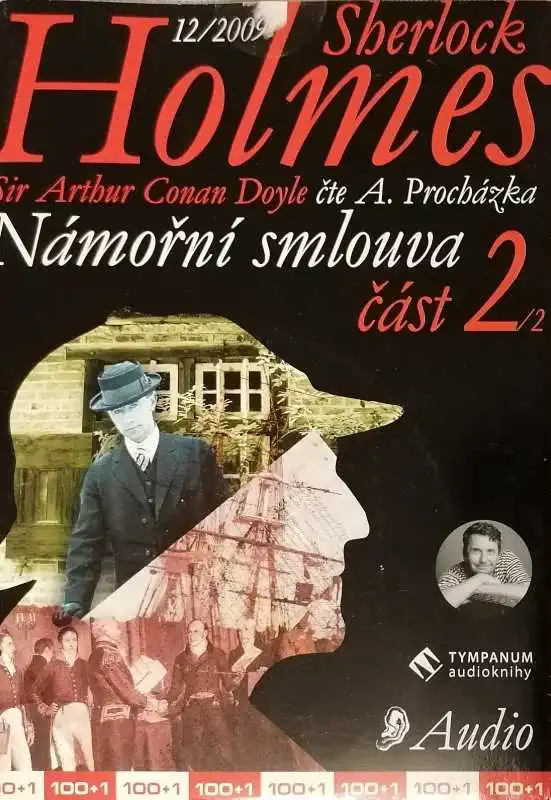 Sherlock Holmes - Námořní smlouva část 2/2 - CD papírová pošetka