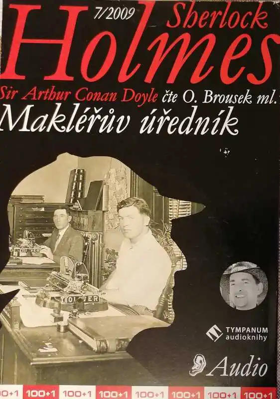 Sherlock Holmes - Makléřův úředník - CD papírová pošetka