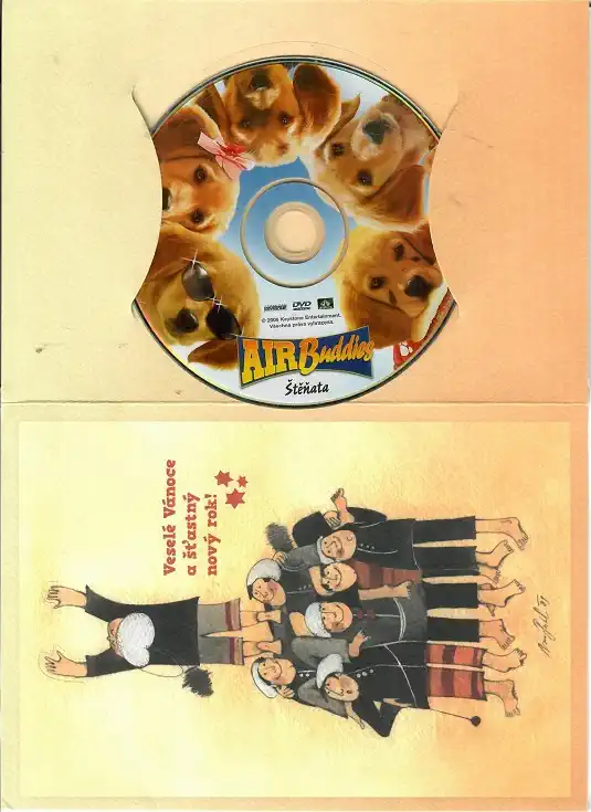 Air Buddies - Štěňata ( dárkový papír obal ) DVD