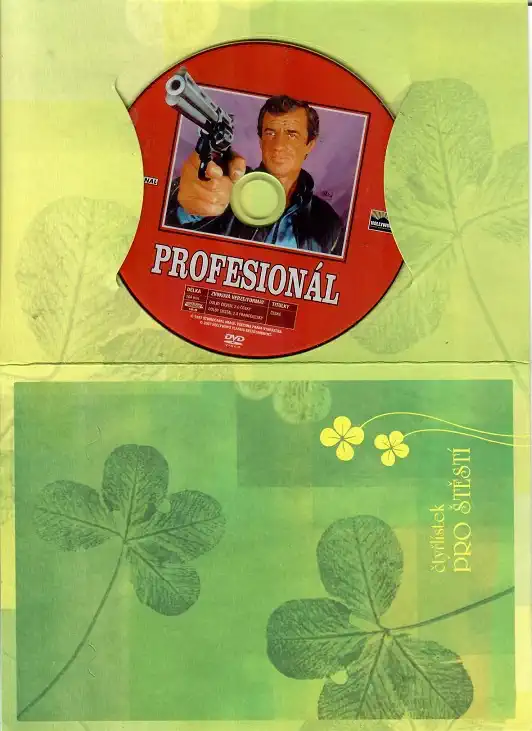 Profesionál (Belmondo)  - Dárkový papír obal DVD