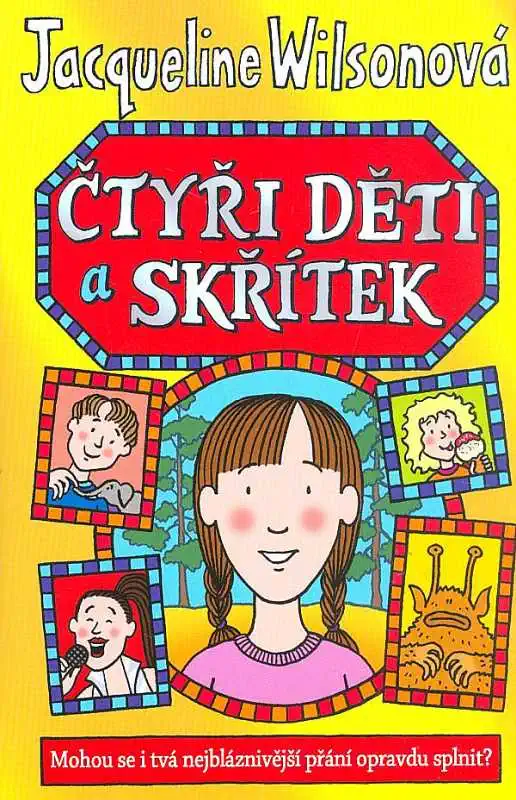 Čtyři děti a skřítek - Jacqueline Wilsonová /bazarové zboží/