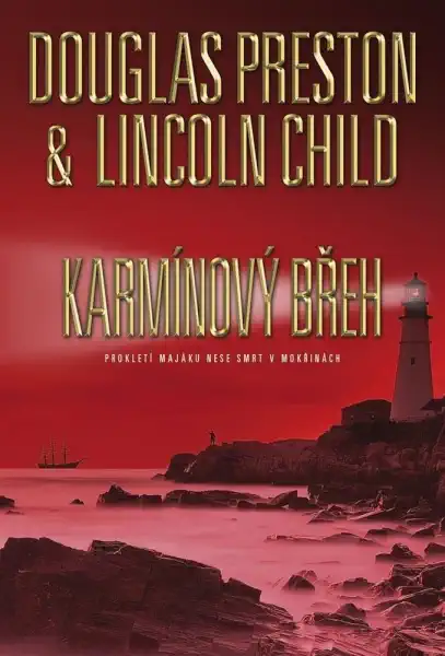 Karmínový břeh - Douglas Preston & Lincoln Child /bazarové zboží/