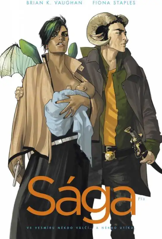 Sága 1 - Brian K. Vaughn/Fiona Staples /bazarové zboží/