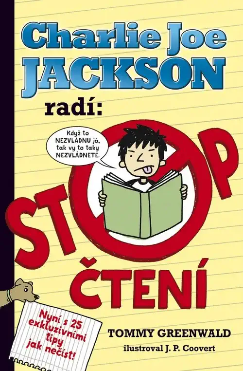 Charlie Joe Jackson radí: Stop čtení - Tommy Greenwald /bazarové zboží/