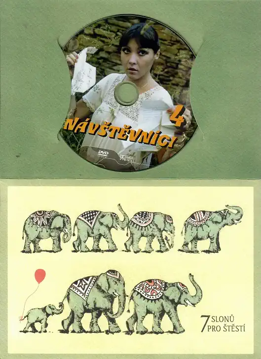 Návštěvníci - 4 (český seriál) dárkový papír obal DVD