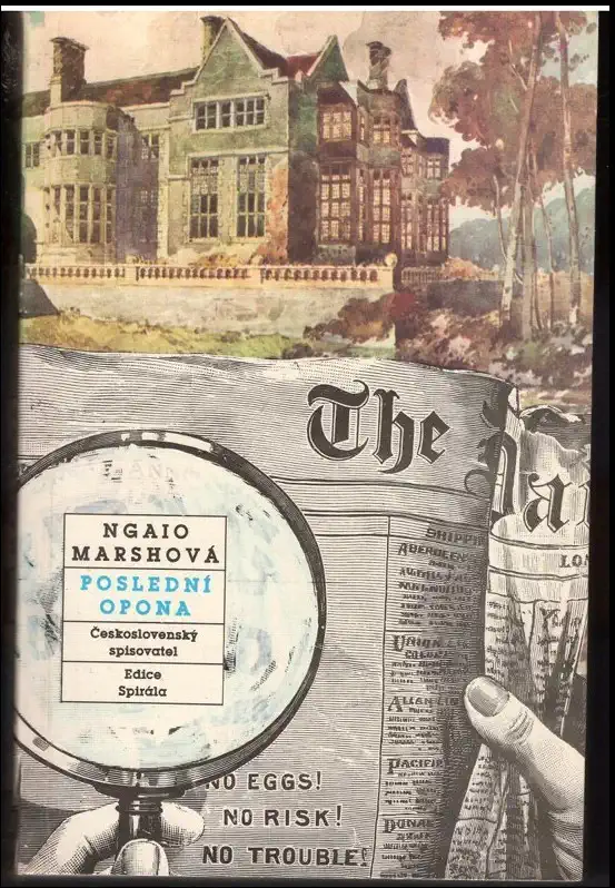 Poslední opona - Ngaio Marshová /bazarové zboží/