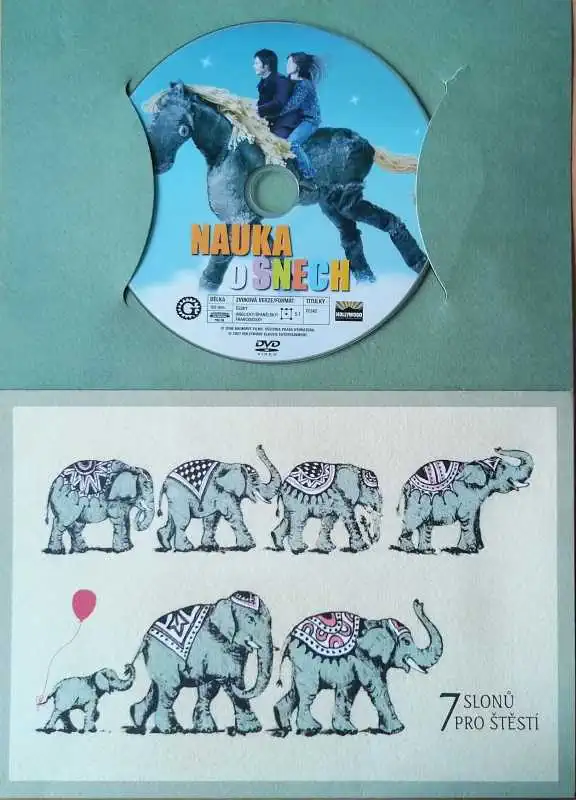 Nauka o snech - DVD - dárková obálka