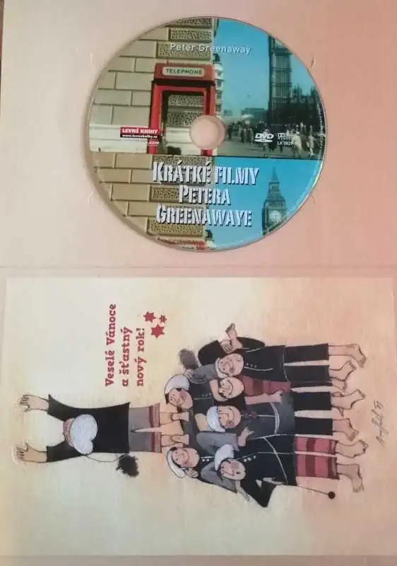 Krátké filmy Petera Greenawaye ( originální znění, titulky CZ ) - DVD - dárková obálka