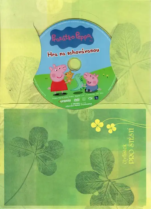 Prasátko Peppa 1 - Hra na schovávanou ( dárkový papír obal ) DVD