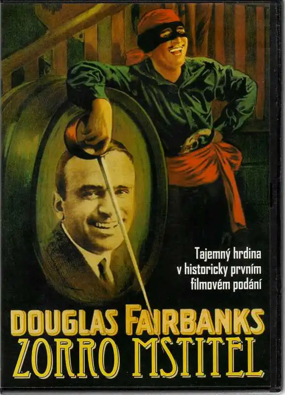 Zorro mstitel ( Douglas Fairbanks) - DVD plast