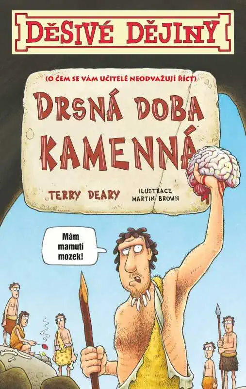 Děsivé dějiny - Drsná doba kamenná - Terry Deary /bazarové zboží/