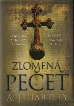 Zlomená pečeť - A.J. Hartley /bazarové zboží/