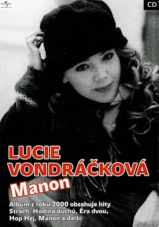 Lucie Vondráčková - Manon ( pošetka ) - CD bazarové zboží 