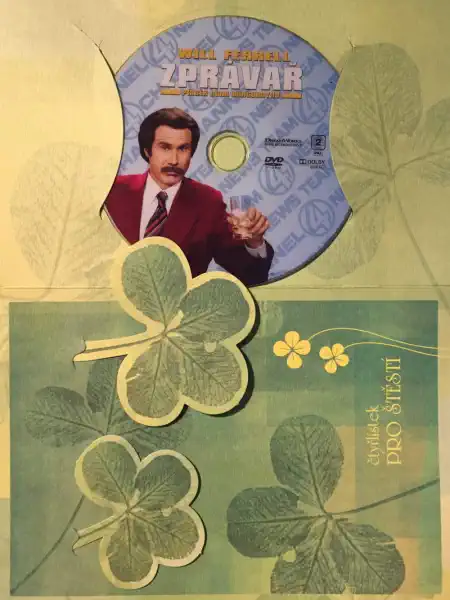 Zprávař: Příběh Rona Burgundyho - DVD /dárkový obal/