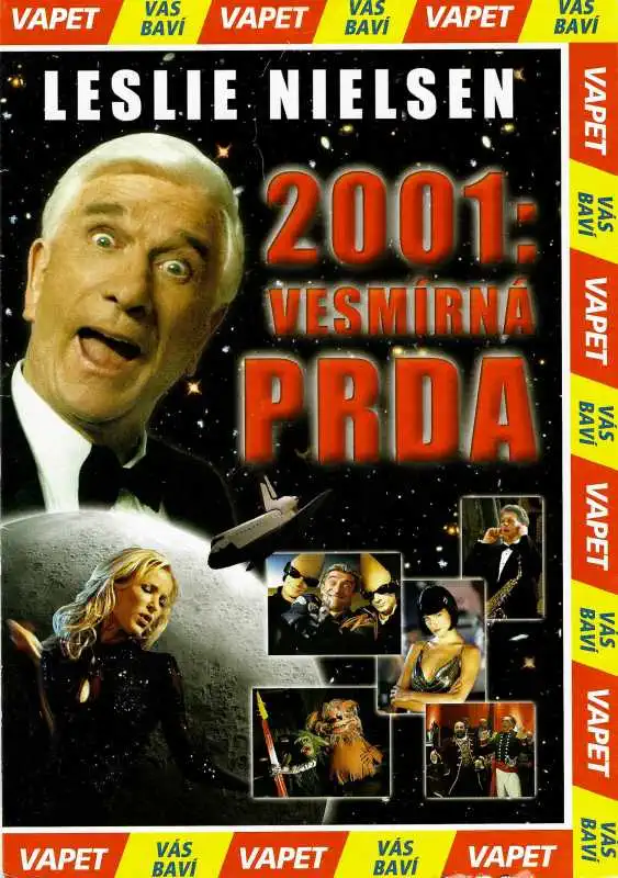 2001 : Vesmírná prda - DVD pošetka