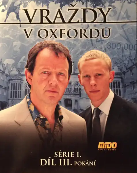 Vraždy v Oxfordu - Série I. - Díl III. Pokání - DVD pošetka