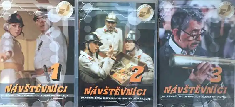 Návštěvníci 1-3 - kolekce 3xDVD plast