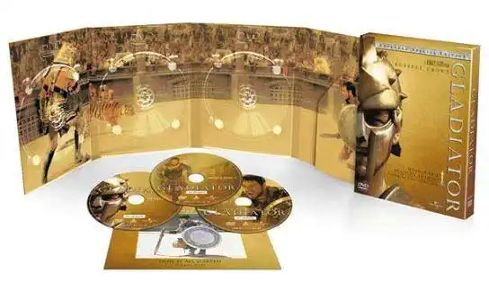 Gladiator - Exkluzivní třídisková edice - 3xDVD plast /bazarové zboží/