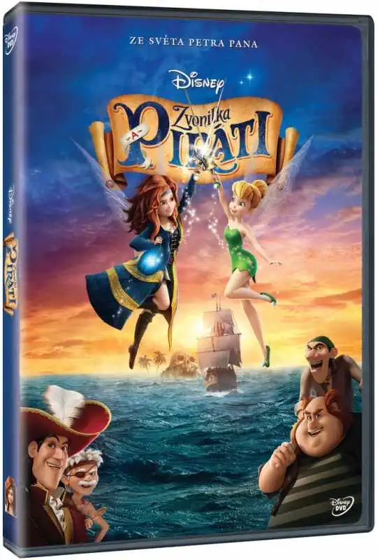 Zvonilka a piráti - DVD plast