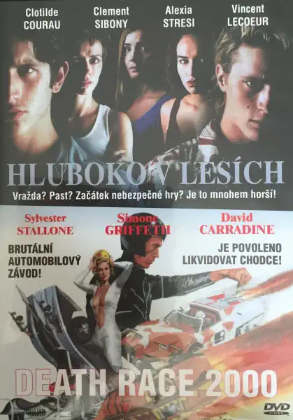 Hluboko v lesích / Death Race 2000 - DVD slim /bazarové zboží/