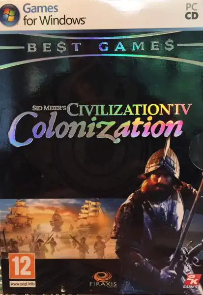 PC hra - Civilization IV - Colonization - CD plast /bazarové zboží/
