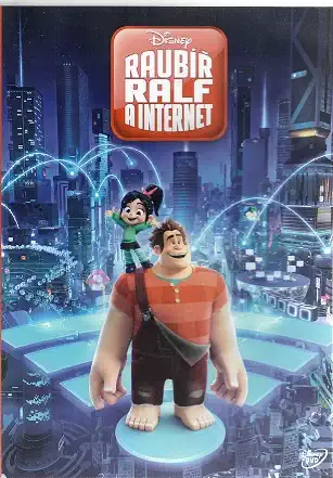 Raubíř Ralf a internet ( plast ) DVD