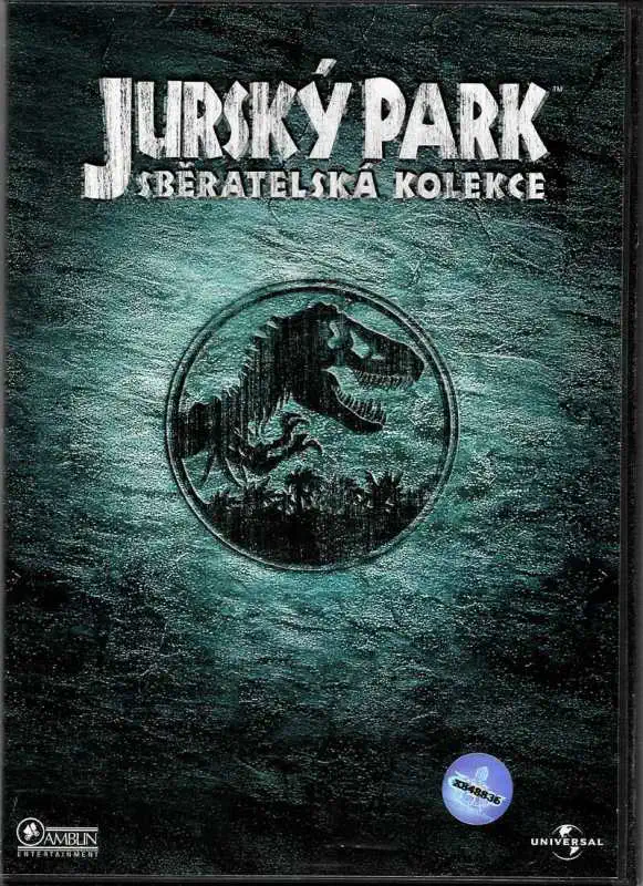 Jurský park - sběratelská kolekce - 4 DVD plast /bazarové zboží/
