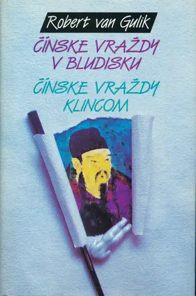 Čínske vraždy v bludisku / Čínske vraždy klincom - Robert van Gulik /kniha ve slovenském jazyce/ /bazarové zboží/