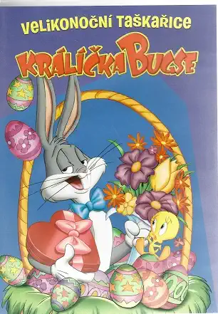 Velikonoční taškařice králíčka Bugse ( bazarové zboží ) plast DVD