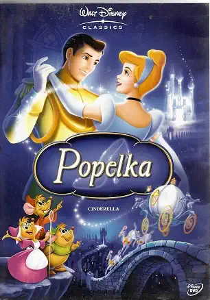 Popelka plast DVD