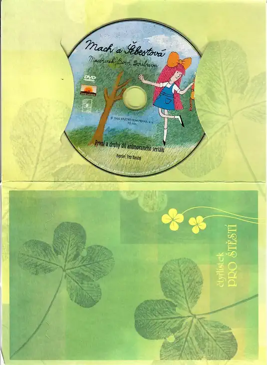 60 večerníčků - 17 - Mach a Šebestová ( dárkový papír obal ) - DVD