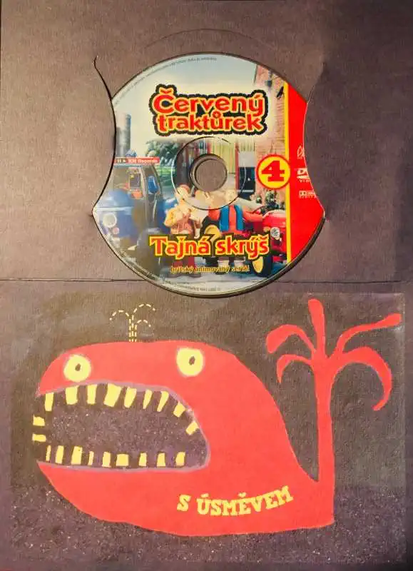 Červený traktůrek 4 - Tajná skrýš - DVD /dárkový obal/