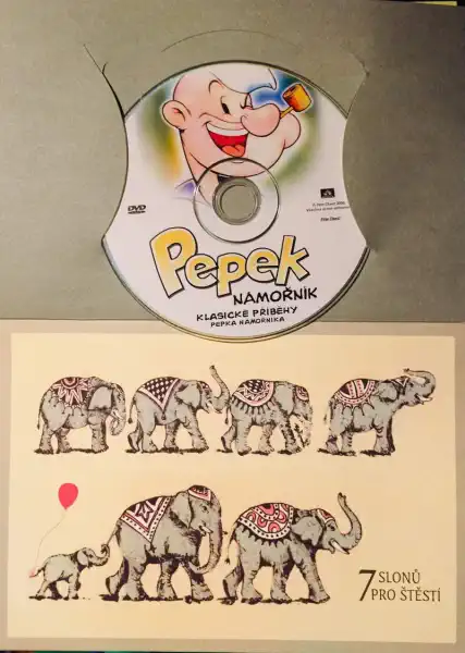 Pepek námořník - Klasické příběhy - DVD /dárkový obal/