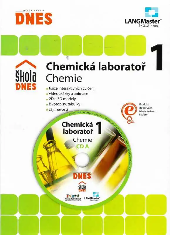 Chemická laboratoř 1 - Chemie - CD papírová pošetka