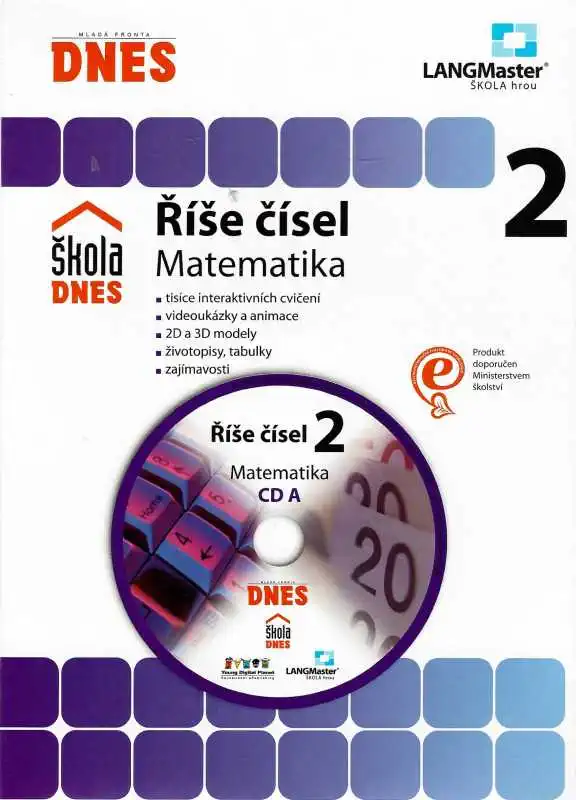 Říše čísel - Matematika 2 - CD papírová pošetka