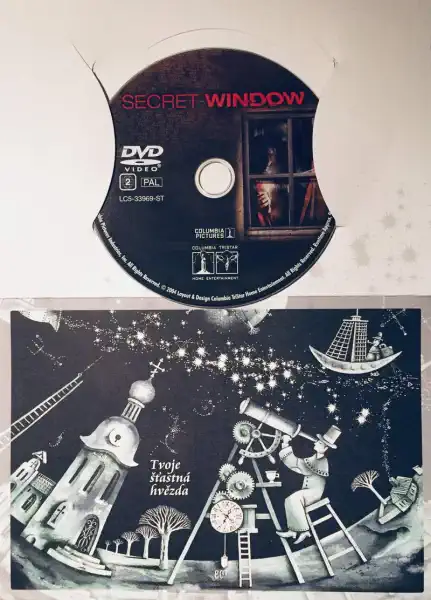 Secret window / Tajemné okno - DVD /dárkový obal/