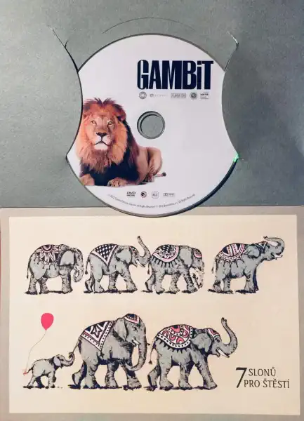 Gambit / Loupež po anglicku - DVD /dárkový obal/