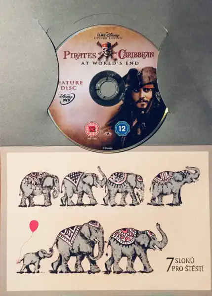 Pirates of the Caribbean: At World's End / Piráti z Karibiku: Na konci světa - DVD /dárkový obal/ bazarové zboží 