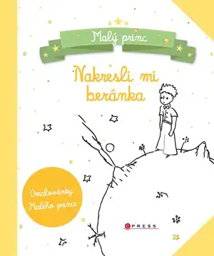 Malý princ - Nakresli mi beránka - kniha omalovánek