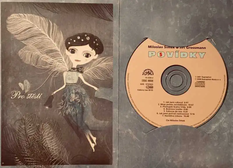 Miloslav Šimek & Jiří Grossmann - Povídky 5 - CD /dárkový obal/