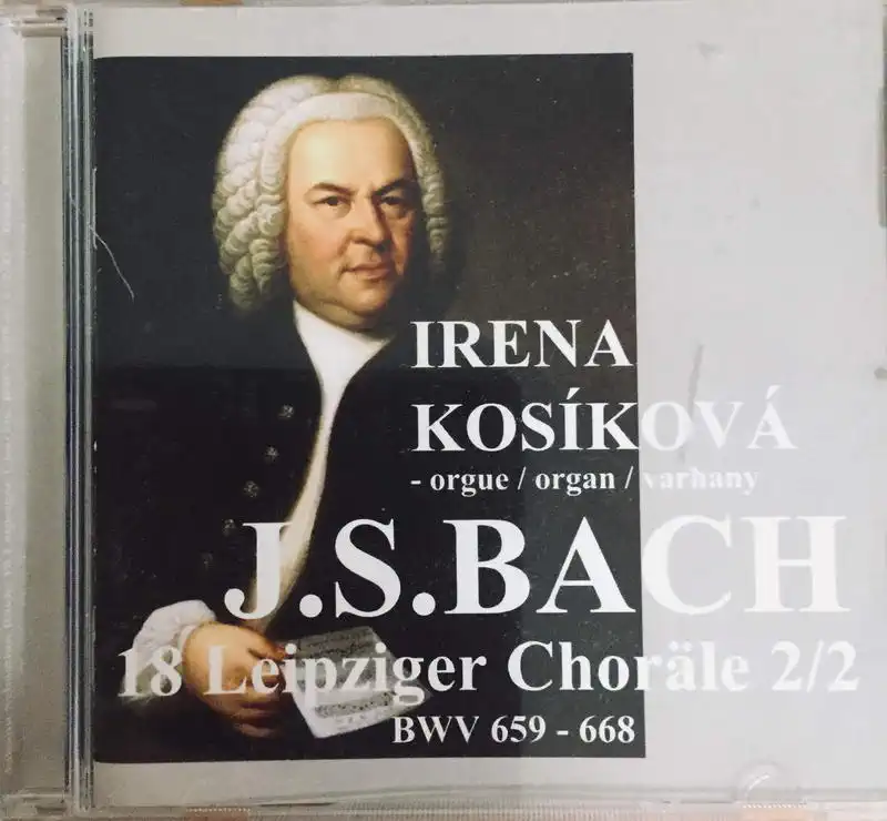 J.S. Bach - 18 Leipziger Choräle - Irena Kosíková - CD /plast/