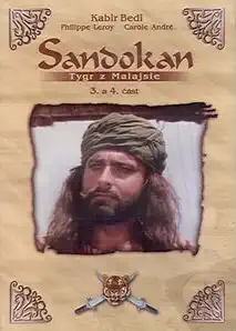 Sandokan - Tygr z Malajsie - 3. a 4. část - DVD plast