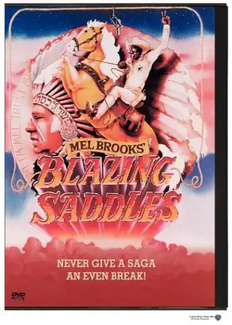 Blazing Saddles / Ohnivá sedla - DVD /plast/