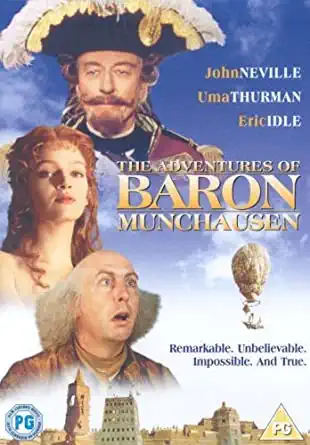 The Adventures of Baron Munchausen / Dobrodružství Barona Prášila - DVD /plast/
